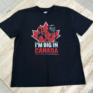 NWT Spiderman Canada t-shirt